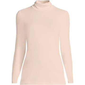 Lightweight Jersey Long Sleeve Turtleneck