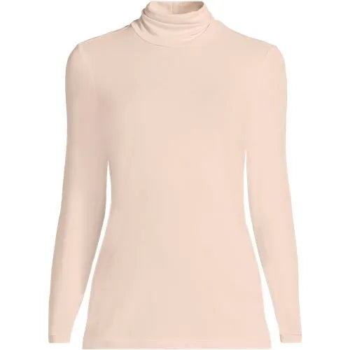 Lightweight Jersey Long Sleeve Turtleneck