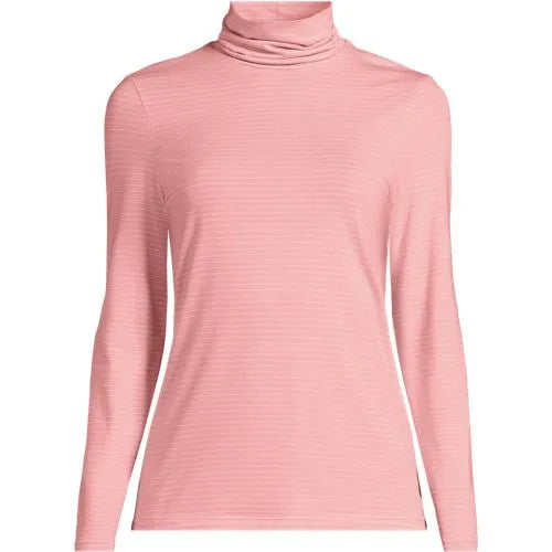 Lightweight Jersey Long Sleeve Turtleneck