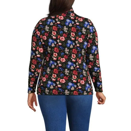 Lightweight Jersey Long Sleeve Turtleneck