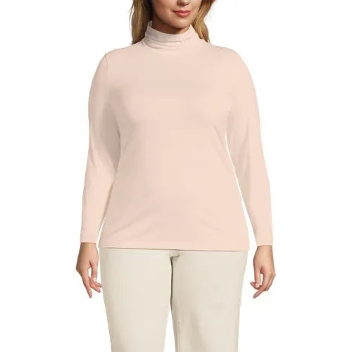 Lightweight Jersey Long Sleeve Turtleneck