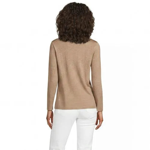 Supima Cotton Long Sleeve Crewneck T-Shirt
