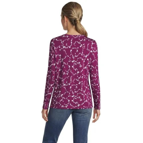 Supima Cotton Long Sleeve Crewneck T-Shirt