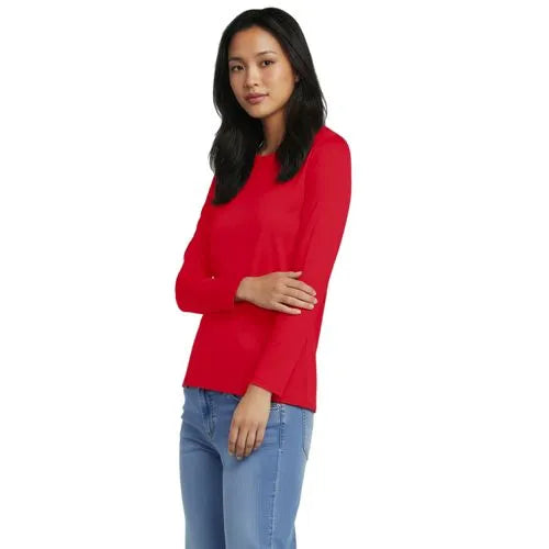 Supima Cotton Long Sleeve Crewneck T-Shirt