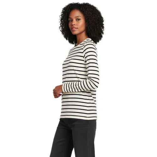 Supima Cotton Long Sleeve Crewneck T-Shirt