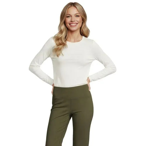 Supima Cotton Long Sleeve Crewneck T-Shirt