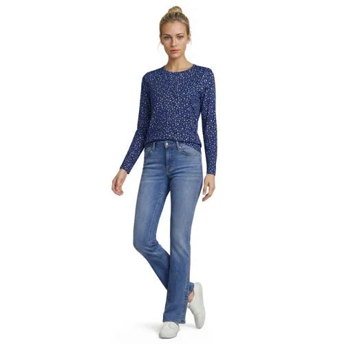 Supima Cotton Long Sleeve Crewneck T-Shirt