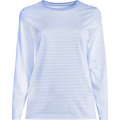 Supima Cotton Long Sleeve Crewneck T-Shirt