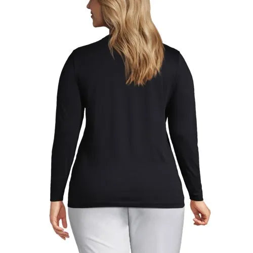 Supima Cotton Long Sleeve Crewneck T-Shirt