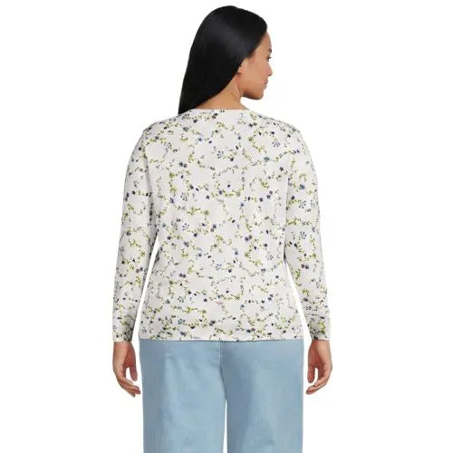Supima Cotton Long Sleeve Crewneck T-Shirt
