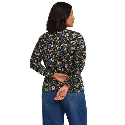 Supima Cotton Long Sleeve Crewneck T-Shirt