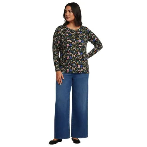 Supima Cotton Long Sleeve Crewneck T-Shirt