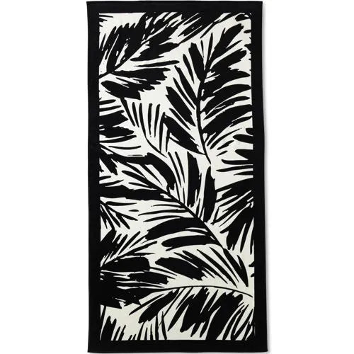 Printed Velour Beach Towel