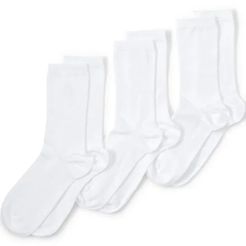 Women's 3-Pack Everyday Basic Crew Socks