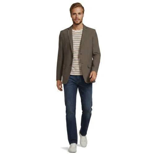 Men's Traditional Fit Year'rounder Stretch Wool Suit Jacket