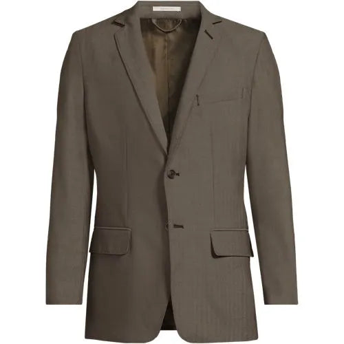 Men's Traditional Fit Year'rounder Stretch Wool Suit Jacket