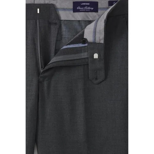 Men's Traditional Fit Year'rounder Stretch Wool Dress Pants