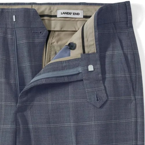 Men's Traditional Fit Year'rounder Stretch Wool Dress Pants