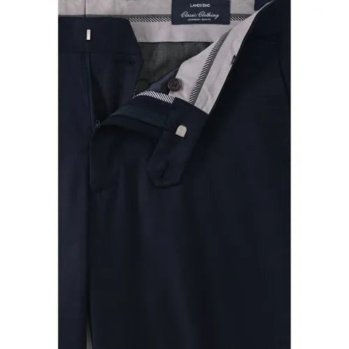 Men's Traditional Fit Year'rounder Stretch Wool Dress Pants