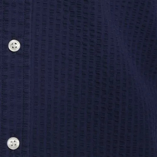 Men's Short Sleeve Seersucker Shirt