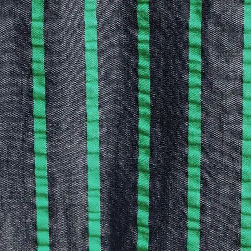 Men's Short Sleeve Seersucker Shirt