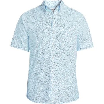 Men's Short Sleeve Seersucker Shirt