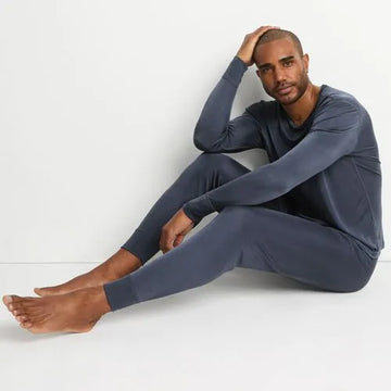 Men's Silk Long Underwear Pants