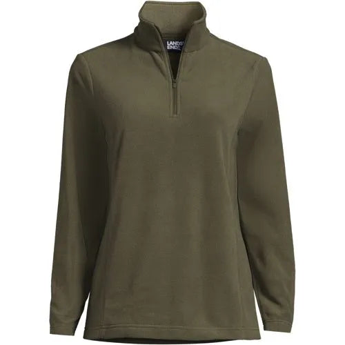 Plus Size Anyweather Fleece Quarter Zip Pullover