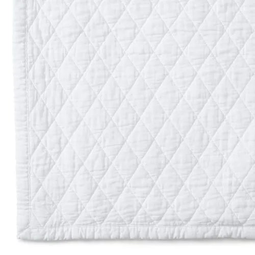 Solid Diamond Double Voile Quilt