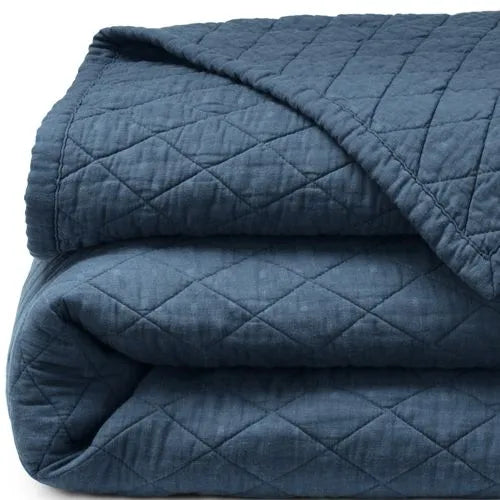 Solid Diamond Double Voile Quilt
