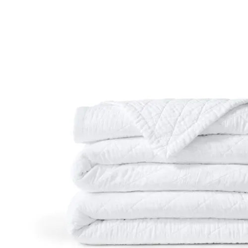 Solid Diamond Double Voile Quilt