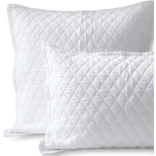 Solid Diamond Double Voile Quilt