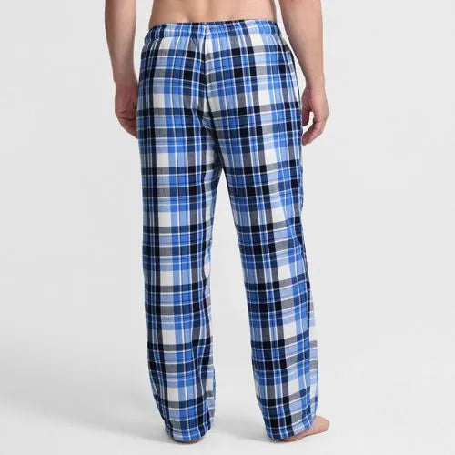 Men's Sherpa Fleece Lined Flannel Pajama Pants