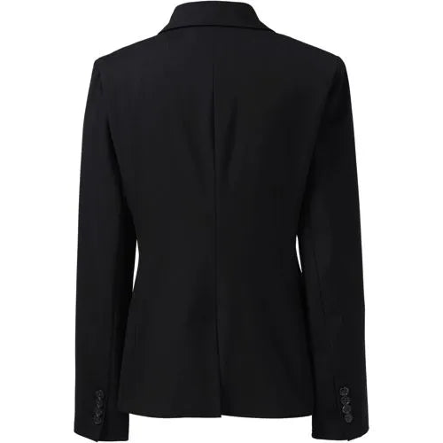 School Uniform Women's Washable Wool Two Button Traditional Blazer