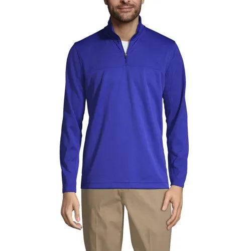 Men's Textured Quarter Zip Pullover