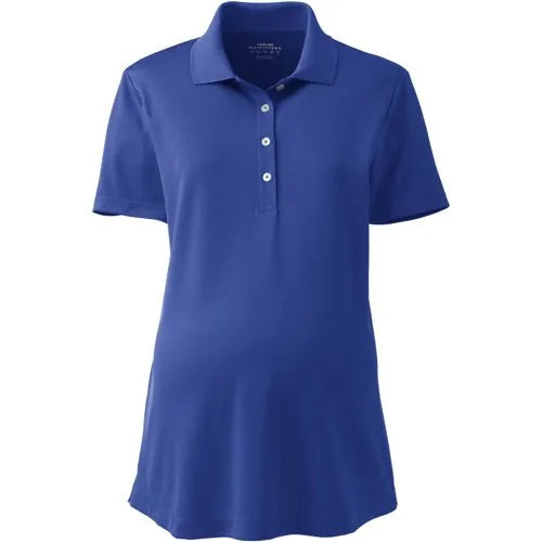 School Uniform Women's Maternity Active Solid Polo