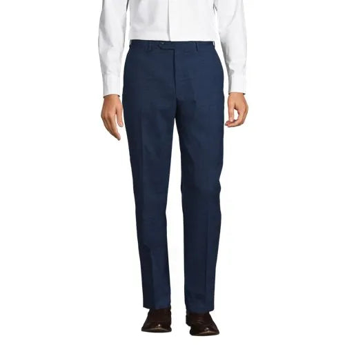 Men's Comfort Waist Year'rounder Stretch Wool Dress Pants