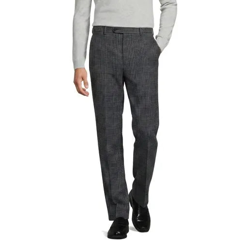 Men's Comfort Waist Year'rounder Stretch Wool Dress Pants