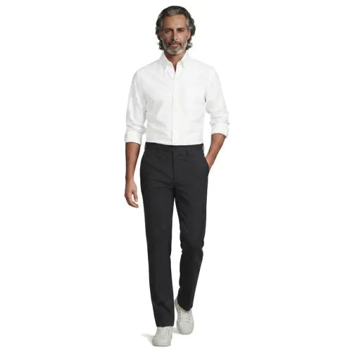 Men's Comfort Waist Year'rounder Stretch Wool Dress Pants