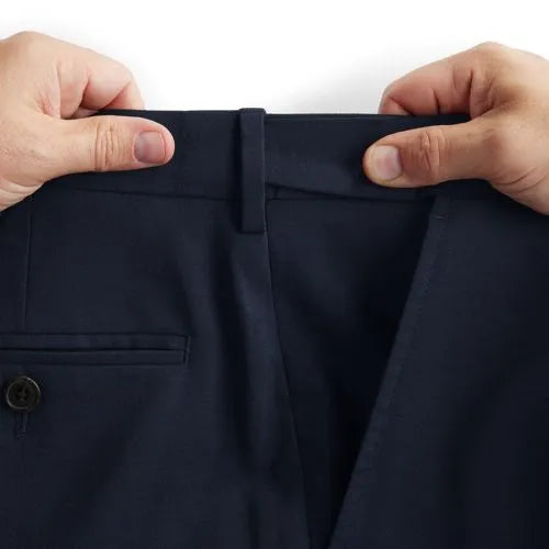 Men's Comfort Waist Year'rounder Stretch Wool Dress Pants