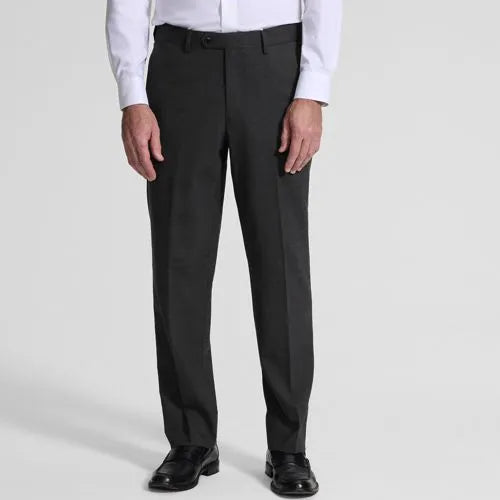Men's Comfort Waist Year'rounder Stretch Wool Dress Pants