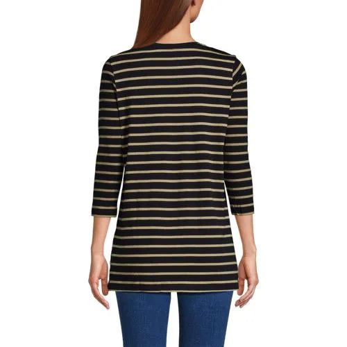 Women's 3/4 Sleeve Cotton Supima Tunic