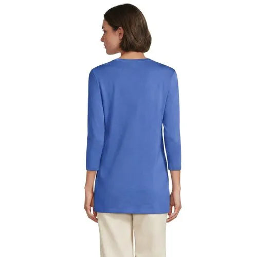 Women's 3/4 Sleeve Cotton Supima Tunic