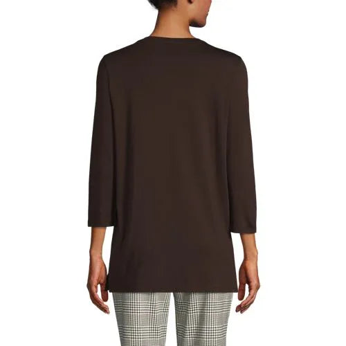 Women's 3/4 Sleeve Cotton Supima Tunic