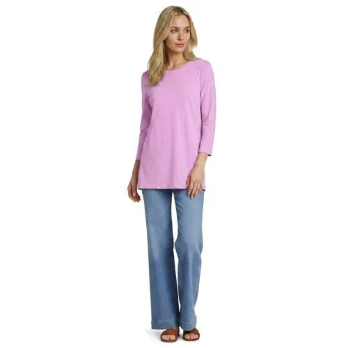 Women's 3/4 Sleeve Cotton Supima Tunic