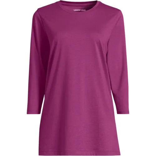 Women's 3/4 Sleeve Cotton Supima Tunic