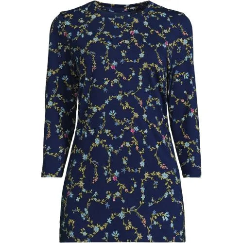 Women's 3/4 Sleeve Cotton Supima Tunic