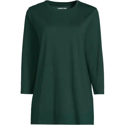Women's 3/4 Sleeve Cotton Supima Tunic