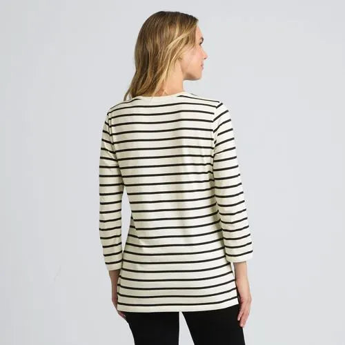 Women's 3/4 Sleeve Cotton Supima Tunic