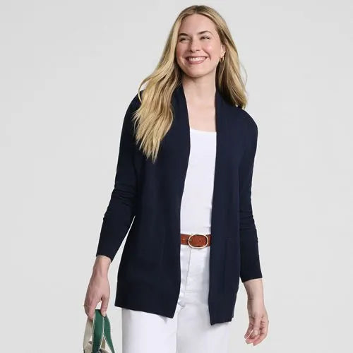 Women's Long Sleeve Open Long Cardigan Sweater